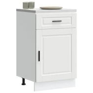Detailed information about the product Kitchen Base CabinetÂ Porto White Engineered Wood
