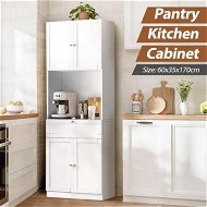 Detailed information about the product Kitchen Cabinet Pantry Cupboard Buffet Sideboard Storage Shelves Drawer Hutch Dining Bar Shelving for Coffee Wine Drinks