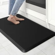 Detailed information about the product Kitchen Mat Cushioned Anti Fatigue Rug Waterproof,Non Slip,Standing and Comfort Desk/Floor Mats for House Sink Office 71*44cm (Black)