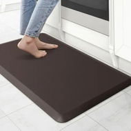 Detailed information about the product Kitchen Mat Cushioned Anti Fatigue Rug Waterproof,Non Slip,Standing and Comfort Desk/Floor Mats for House Sink Office 71*44cm (Chocolate)