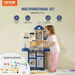 Kitchen Playset Kids Pretend Cooking Play Toy 48 Piece Accessories Blue. Available at Crazy Sales for $79.95