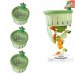 Kitchen Sink Drain Strainer Press Automatic Dumping Basket Sink Filter (Green-3PCS). Available at Crazy Sales for $14.99