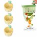 Kitchen Sink Drain Strainer Press Automatic Dumping Basket Sink Filter (Yellow- 3PCS). Available at Crazy Sales for $14.99