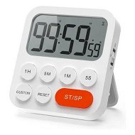 Detailed information about the product Kitchen Timer for Cooking, Magnetic Timer Clock with Large LCD Display, 3 Level Volume, Shortcut Setting, Digital Timer for Kids and Classroom Teachers