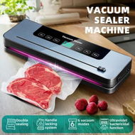 Detailed information about the product Kitchen Vacuum Sealer Fresh Meat Dry Wet Food Saver Storage Machine Heat Packing 80Kpa 120W Countertop Automatic Airtight Sous Vide Vac Jar with Bags