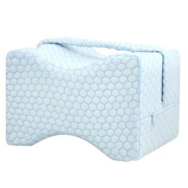 Knee Pillow for Side Sleepers Cooling Leg Pillow for Sciatica Back Joints Hips Spine Aligning Support Surgery Recovery Pregnancy Christmas Gift COL Blue