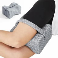Detailed information about the product Knee Pillow for Side Sleepers, Leg Pillow for Sciatica, Back, HIPS, Knees, Joints Relief, Grey