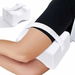 Knee Pillow for Side Sleepers, Leg Pillow for Sciatica, Back, HIPS, Knees, Joints Relief, White. Available at Crazy Sales for $24.95