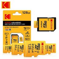 Detailed information about the product Kodak Micro SD 128GB U3 Micro SD Card SD/TF Flash Card Memory Card dash cams and surveillance camera CCTV with card adapter
