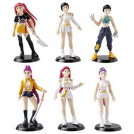 Detailed information about the product Korean Idol Demon Hunters Cake Toppers Character Set of Action Figures Toysï¼ŒKorean Idol Demon Hunters Mini Figurines Dolls