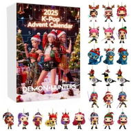 Detailed information about the product Kpop Demon Advent Calendar 24 Days Countdown Mini Toys Ornaments Gifts Holiday Halloween Christmas Gift Decoration