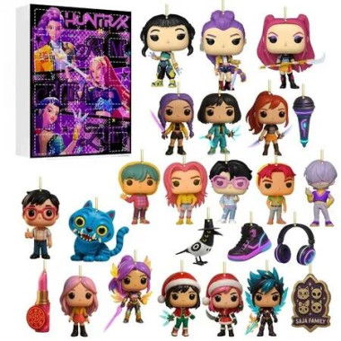 Kpop Demon Advent Calendar 24 Days Countdown Mini Toys Ornaments Gifts Holiday Halloween Christmas Gift