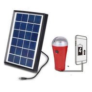 Detailed information about the product Kuller Solar Panel Light LED Torch Flashlight Power Bank 2000mAh Phone Charger