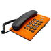 KX-T504 Desk Telephones Landline, Multi Functional Battery Corded Telephone with Pause/Mute/Hold/Redial for Office Hotel Living Room (Orange). Available at Crazy Sales for $19.95