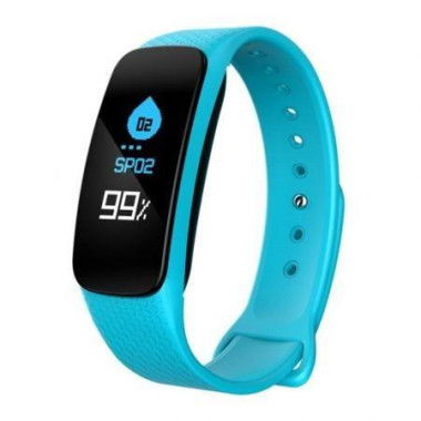 L6 Color Screen Smart Bracelet Heart Rate Blood Pressure Call Reminder