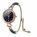 Lady Smart Chain Bracelet Watch Waterproof HD Full-Touch IPS Color Screen Health Monitor For Women (Gold-Green). Available at Crazy Sales for $59.99