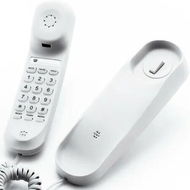 Detailed information about the product Landline Phone - Durable Corded Phone for The Office,Mini Phone uses HD Sound Chips,Making The Sound Clearer,It is Suitable for Office and Home use,and More (White)