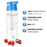 Detailed information about the product Laptone 800ML Fruit Infusion Infusing Infuser Water Bottle Sports Health Maker-Blue