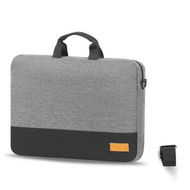 Detailed information about the product Laptop Case, 15.6 inch Laptop Bag Laptop Sleeve Water Resistant Computer Case Laptop Carrying Case Compatible for Lenovo, HP, Dell, Asus Notebook, Gifts for Men Women, Grey