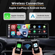 Detailed information about the product Large 10.26-inch Carplay Screen with crystal-clear recording 4K front camera, 1080P rear camera for enhanced visibility and safety, 64GB ample Storage TF card