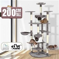 Detailed information about the product Large Cat Tree Scratching Post Pole Playhouse Gym Home Climbing Tower Perches Condos 200cm Tall 8 Levels