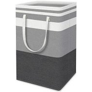 Detailed information about the product Large Laundry Basket Waterproof Freestanding Laundry Hamper Collapsible Tall Clothes Hamper With Extended Handles For Clothes Toys In The Dorm And Family (gradient Grey 1 Pack 75L).