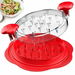 Large Meat Shredder Tool Chicken Pork Beef Twist BPA Free with Ergonomic Handle Anti-Slip Strip Accessories Red. Available at Crazy Sales for $9.99