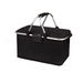 Large Picnic Basket,Leakproof Collapsible Portable Cooler Basket with Handle, Foldable Grocery Bag for Camping Outdoor Birthday Lunch Travel Black. Available at Crazy Sales for $19.99