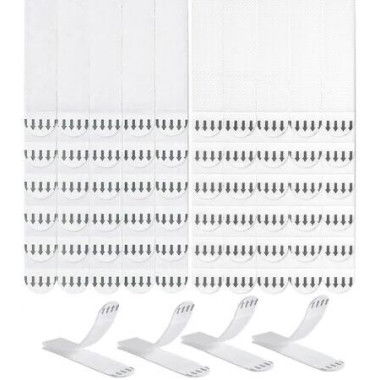 Large Picture Hanging Strips Heavy Duty,32-Pairs(64 Strips) Sticky Picture Hangers,Hanging Pictures Without Nails,Damage Free No Nails Adhesive Strips Mounting Strips