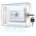 Large Thermostat Lock Box Cover with Key, Clear Thermostat Cover with Lock Compatible With Honeywell Home Thermostat On Wall, 19 x 1.5 x 6 cm. Available at Crazy Sales for $15.99