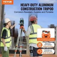 Detailed information about the product Laser Level Tripod Stand 5/8 inches-11 Thread 16.53-65.55 in Height Adjustment