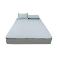 Detailed information about the product Latex Cooling Bed Sheet Set Fitted 3PCS Double