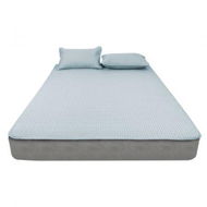 Detailed information about the product Latex Cooling Bed Sheet Set Fitted 3PCS King