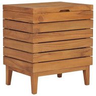 Detailed information about the product Laundry Basket 40x30x45 Cm Solid Teak Wood