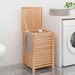 Laundry Basket 45x45x65 Cm Solid Wood Walnut. Available at Crazy Sales for $229.95