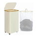 Laundry Basket With Wheels,110L Clothes Hamper For Laundry,Laundry Hamper With Lid And Inner Bag,For Laundry Room,Bedroom,Dormitory Storage,Beige. Available at Crazy Sales for $29.99