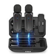 Detailed information about the product Lavalier Microphone for iPhone iPad Android with Charging Case 7H Clip on Lapel Microphone for Video Recording Vlogging, YouTube