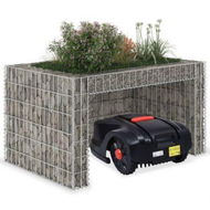 Detailed information about the product Lawn Mower Garage with Raised Bed 110x80x60 cm Steel Wire