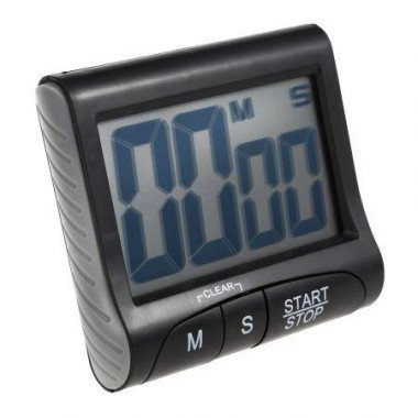 LCD Digital Kitchen Timer Count Down Clock Baking Tool