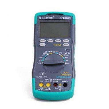 Lcd Digital Multimeter DC AC Voltage Current Temperature Meaurement Auto Range