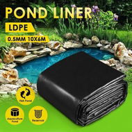 Detailed information about the product LDPE Pond Liner 10X6M Fish Waterfall Water Garden Pad Heavy Duty Flexible Reservoir Fountain Landscaping 0.5mm