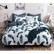 Detailed information about the product Leaves King Size Duvet Quilt Cover Set