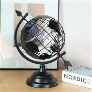 Detailed information about the product LED Art Creative Office Decoration Living Room Study Rotating Globe Bedside Nightlight