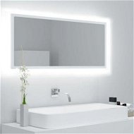 Detailed information about the product LED Bathroom Mirror White 100x8.5x37 Cm Acrylic.