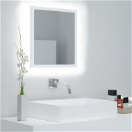 Detailed information about the product LED Bathroom Mirror White 40x8.5x37 Cm Acrylic.