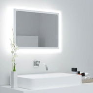 Detailed information about the product LED Bathroom Mirror White 60x8.5x37 Cm Acrylic.