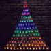 LED Christmas Tree Rainbow Wall Net Lights. Available at Crazy Sales for $44.95