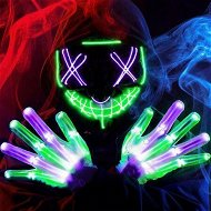 Detailed information about the product LED Gloves Light Up Gloves with Cool Party Halloween Christmas Birthday Flashing Finger Led Gloves for Adult