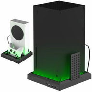 Detailed information about the product LED Light Stand Station For Xbox Series X/S With 3-Port USB Hub.