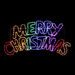 LED Merry Christmas Ropelight Rainbow 100cm. Available at Crazy Sales for $104.95